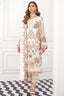 Salwar Suit Set in White with Intricate Heavy Embroidery Clothsvilla