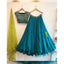 Blue Lehenga Choli in Georgette with Embroidery Work ClothsVilla