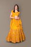 Sophisticated Yellow Colored Party wear Embroidered Lehenga Choli ClothsVilla