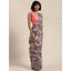 Full sequence Light Grey Designer Saree with Pink Blouse ClothsVilla