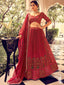 Beautiful Pink Silk Stitched Lehenga with unstitched Choli Set Clothsvilla