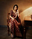 Petrichor Brown Soft Silk Saree With Moiety Blouse Piece ClothsVilla