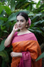 Divine Orange Soft Banarasi Silk Saree With Stunner Blouse Piece ClothsVilla
