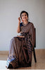 Beauteous Navy Blue Soft Silk Saree With Hypnotic Blouse Piece ClothsVilla