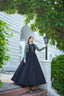 Amazing Blue with Multicolor Color Work Anarkali Gown With Jacket Clothsvilla