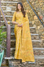 Desuetude Yellow Pashmina saree With Ratatouille Blouse Piece Bvipul