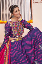 Load image into Gallery viewer, Blue Exclusive New Navratri Chaniya Choli Collection ClothsVilla.com