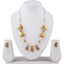 Brass Jewel Set (White and Gold) ClothsVilla