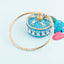 Brass Gold-plated Kada ClothsVilla