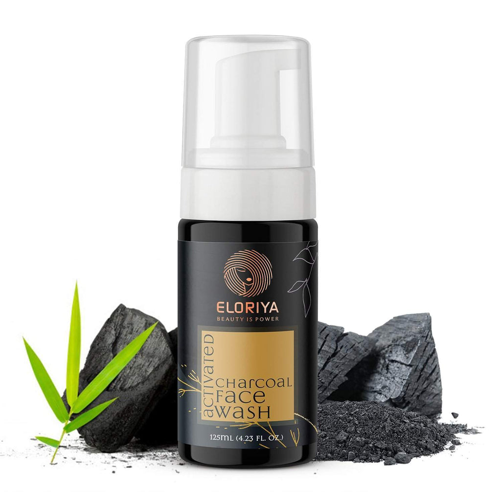 ELORIYA Activated Charcoal Foaming Facewash 125 ml ELORIYA