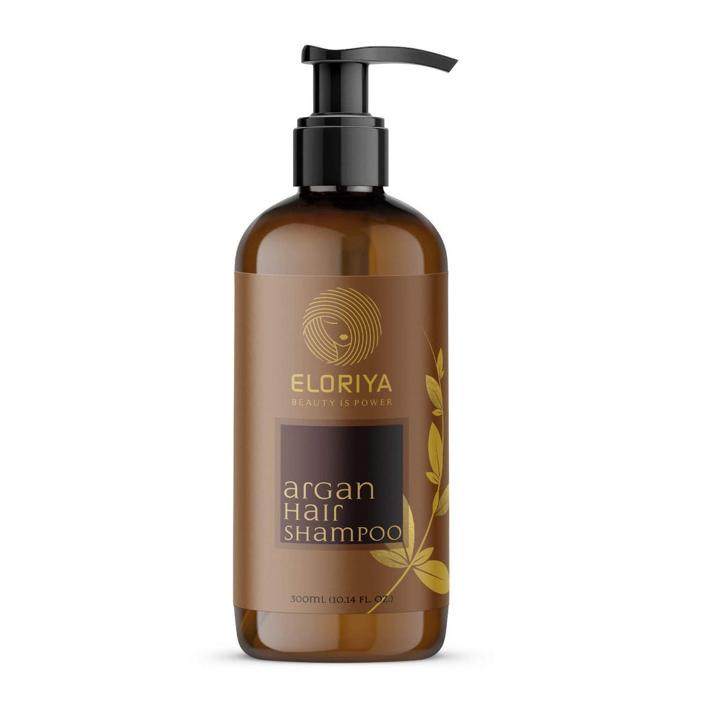 ELORIYA Argan Oil Hair Shampoo for Make Hair Softer, Stop Split Ends, Restore Shiny for Men and Women, 300 ml ELORIYA