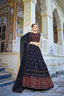 Exclusive Designer Navy Blue Traditional Ethnic Wear Lehenga Choli ClothsVilla.com