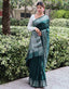 Soft Silk Woven Bottle Green Clothsvilla
