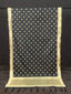 Black Color Weaving Zari Work Jacquard Dupatta With Tassels Clothsvilla