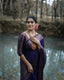 Imbrication Navy Blue Soft Silk Saree With Angelic Blouse Piece KP