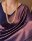 Appealing Navy Blue Soft Silk Saree With Demure Blouse Piece KPR