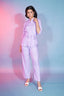 Lavender Viscose Rayon Ready to Wear Co-Ords Set Collection ClothsVilla.com