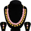 Metal Jewel Set (Pink, Gold) ClothsVilla