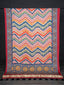 Multi Color Digital Printed Pure Gaji Silk Dupatta With Tassels Clothsvilla