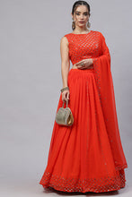 Load image into Gallery viewer, Dusty Pink Vibrant Color Exclusive Designer Lehenga Choli Collection ClothsVilla.com