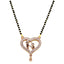 Rose Gold Couple Mangalsutra Brass Mangalsutra ClothsVilla