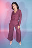 Rust Maroon Exclusive Designer Ready to Wear Co-ords Set Collection ClothsVilla.com