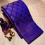 Lissome Royal Blue Soft Silk Saree With Sumptuous Blouse Piece Shriji