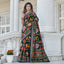 Sumptuous Black Weaving Patola Silk Wedding Wear Saree ClothsVilla