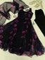 Eye Catching Black Color Digital Printed Anarkali Gown Clothsvilla