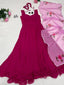 Pink Color Glorious Anarkali Gown Clothsvilla