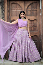 Load image into Gallery viewer, Trendy Lavender Color Lehenga With Fancy Blouse