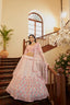 White Lehenga Choli For Bridesmaid Ready Made Lehenga For Women Mutli Color Thread Embroidery Lehnga Choli Bollywood Style Ghagra Choli ClothsVilla