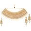 White, Gold Alloy Jewel Set ClothsVilla