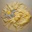 Yellow Saree in Organza Silk With Resham Work With Unstitched Blouse Clothsvilla