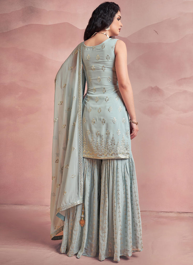 Georgette Designer Salwar Kameez Clothsvilla