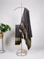Black Color Bandhej Printed Gaji Silk Dupatta ClothsVilla.com