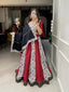 Maroon Color Plain and Printed Cotton Lehenga Choli ClothsVilla