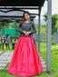 Pink Color Pure Cotton Co-ord Set Lehenga Choli Clothsvilla