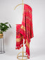 Red Color Digital Printed Gaji Silk Dupatta Clothsvilla