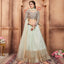 Sky Blue Festive Wear Sequins Thread Work Soft Net Lehenga Choli Clothsvilla