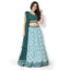 Sky Blue Party Wear Sequins Embroidered Tapetta Lehenga Choli Clothsvilla
