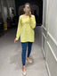 White Color Printed R Cotton Top Clothsvilla
