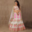 White Party Wear Embroidered Silk Lehenga Choli Clothsvilla