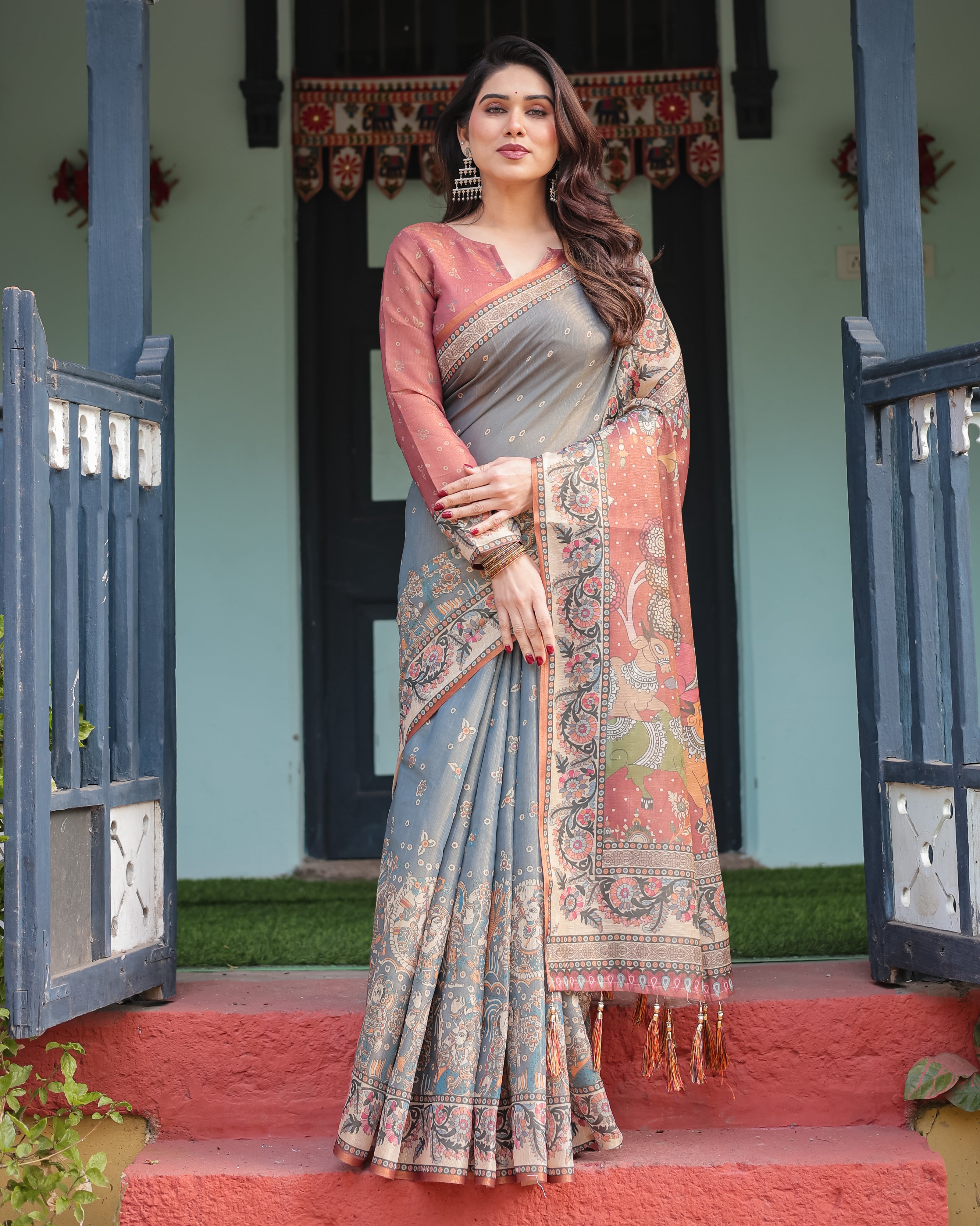 Multicolor Saree: A Celebration of Colour, Craft, and Person