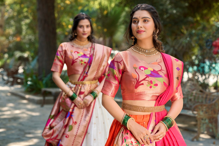 Unveiling Elegance: The Enchanting World of Paithani Lehenga Collections