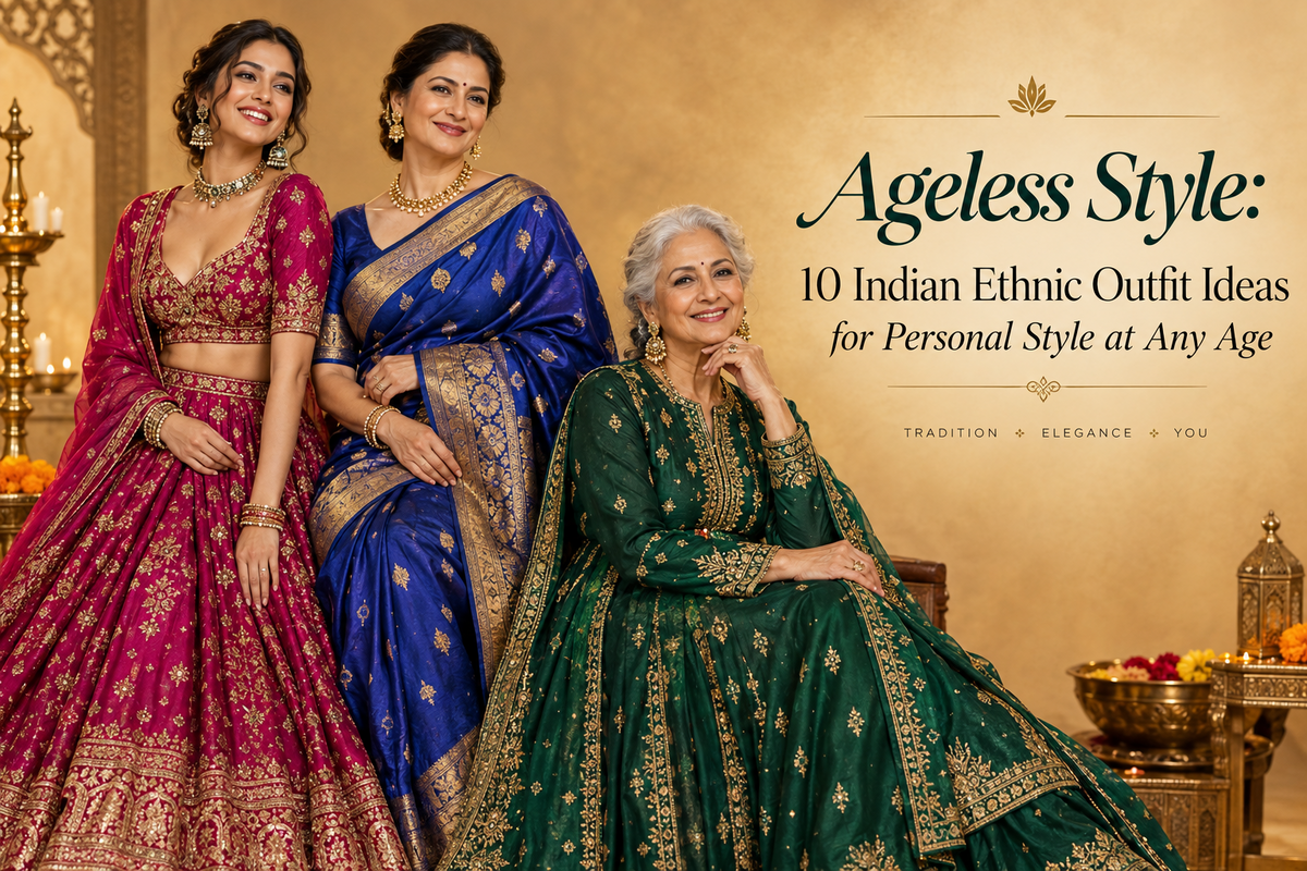 Ageless Style: 10 Indian Ethnic Outfit Ideas for Personal Style at Any Age