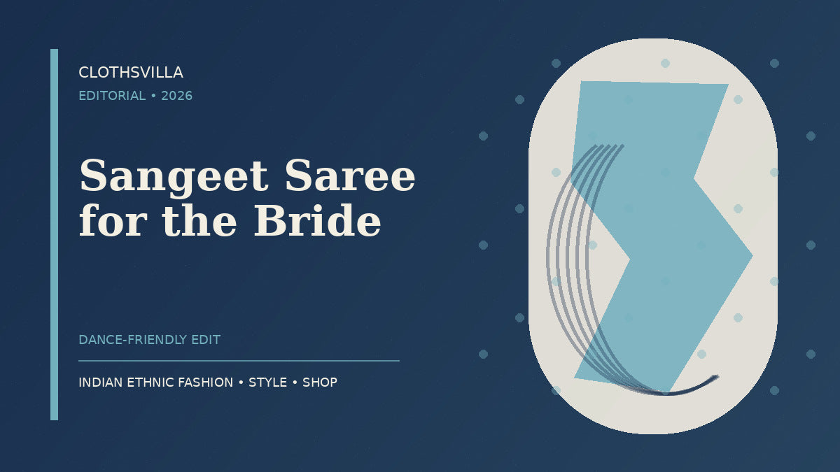 Sangeet saree for bride 2026 dance friendly styling guide