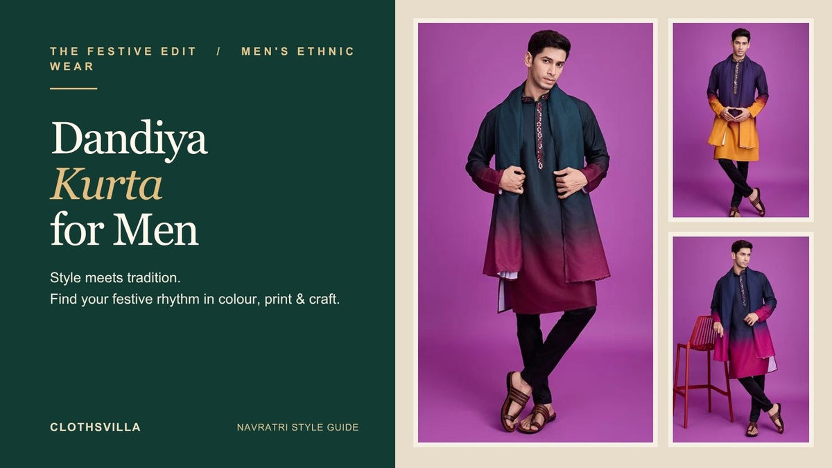 Dandiya Kurta for Men Style Meets Tradition