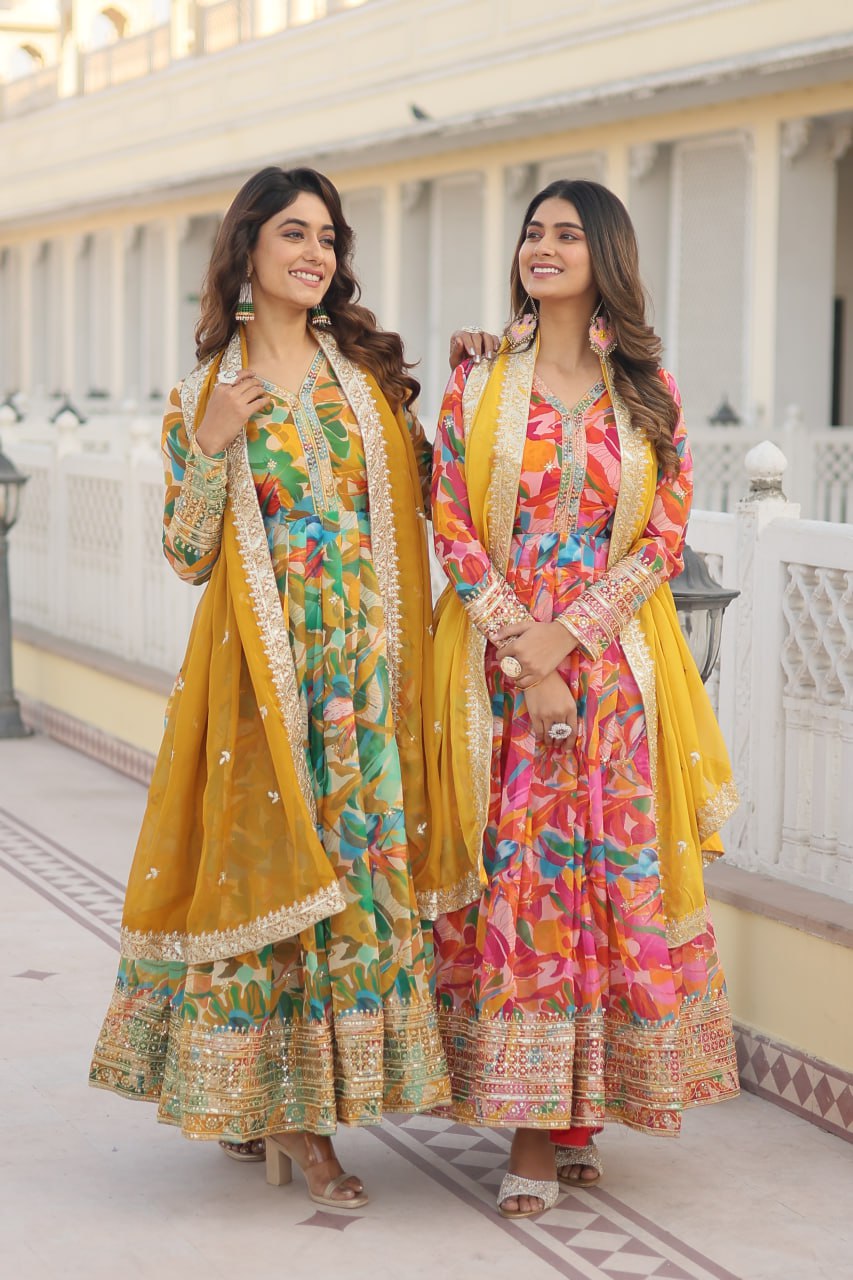 Look Effortlessly Elegant in a Premium Readymade Gown