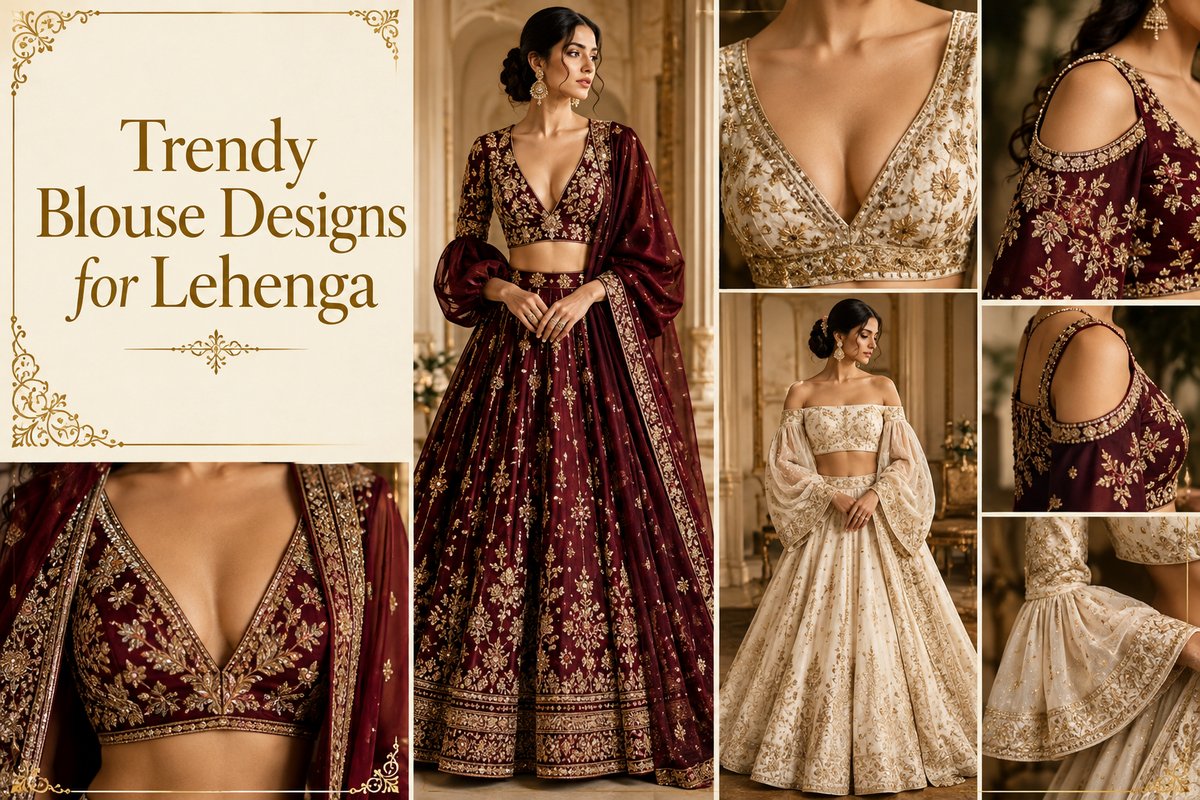 Trendy Blouse Designs for Lehenga A Comprehensive Guide to Modern Elegance & Cultural Heritage